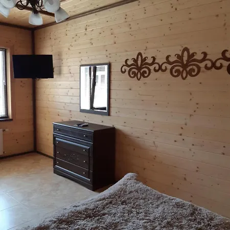 U Bobra بيت خشبي Skhidnytsia
